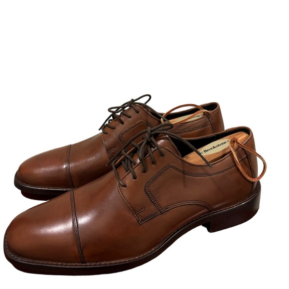 Johnston and Murphy Men\'s Novick Cap Toe Lace Up Oxford Shoes 9 main image 5